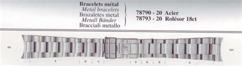 78790 rolex bracelet|Rolex bracelet chart.